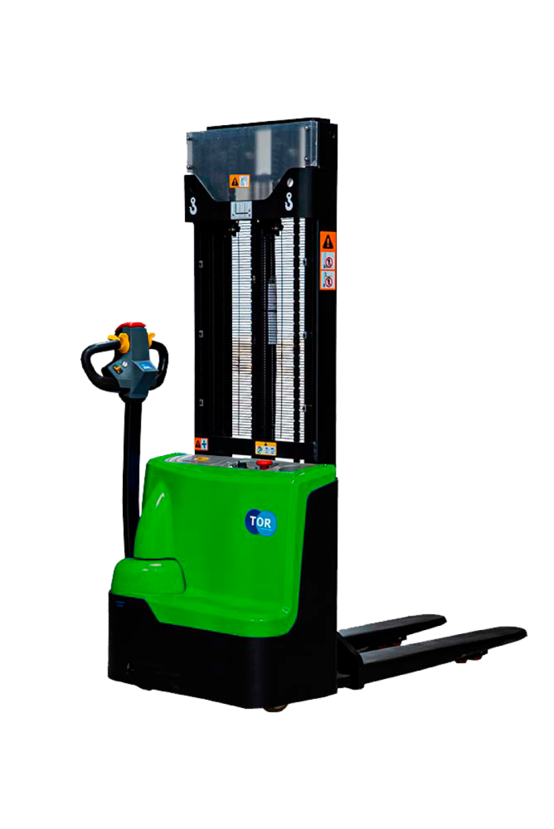 Штабелер самоходный 1,5 т 3,3 м TOR WS15H-3300SC PRO Li-ion 24/60 В/Ач контр. скорости подъема Штабелер самоходный 1,5 т 3,3 м TOR WS15H-3300SC PRO Li-ion 24/60 В/Ач контр. скорости подъема
