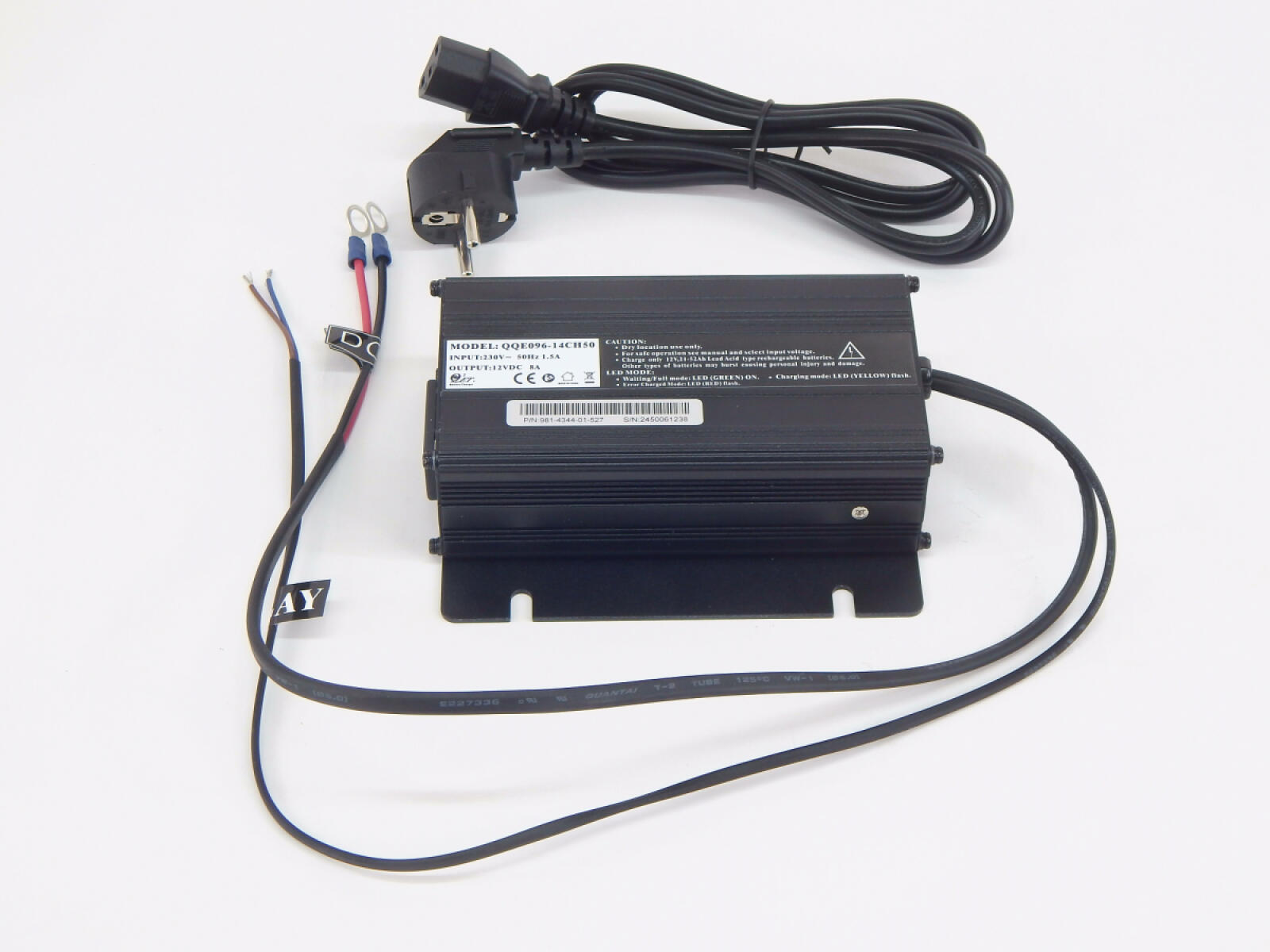 Зарядное устройство для тележек EHLS1000N\1500N 12V/8A (Charger) Зарядное устройство для тележек EHLS1000N\1500N 12V/8A (Charger)