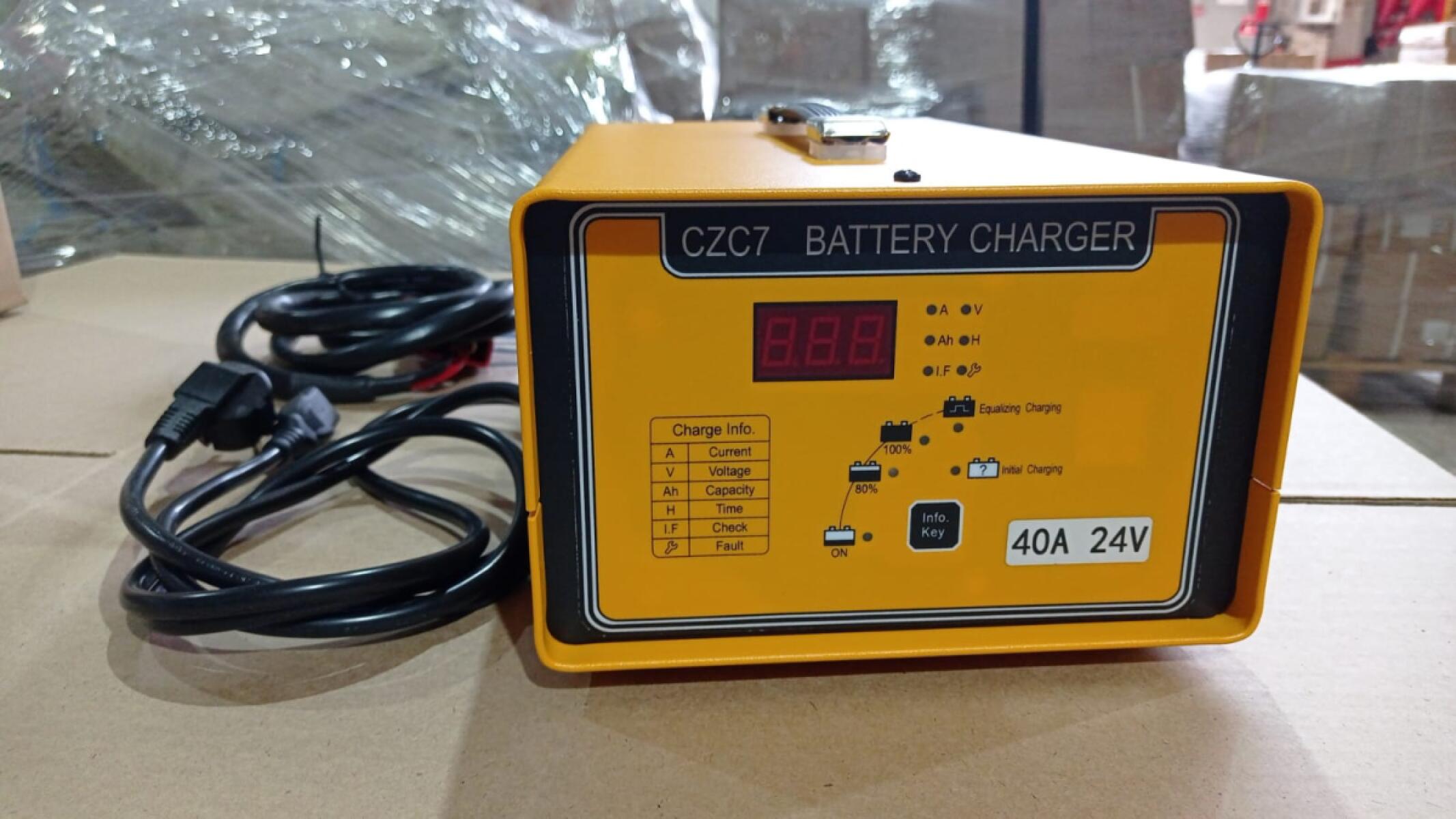 Зарядное устройство для штабелёров CDDK15-III 24V/40A (Charger) Зарядное устройство для штабелёров CDDK15-III 24V/40A (Charger)
