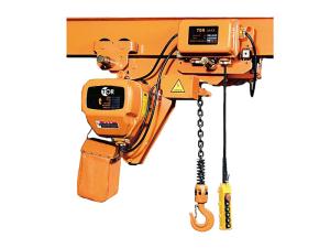 Таль передвижная с уменьшенной строительной высотой 3,0т 6м 380В электрическая цепная TOR HHBDSL-01