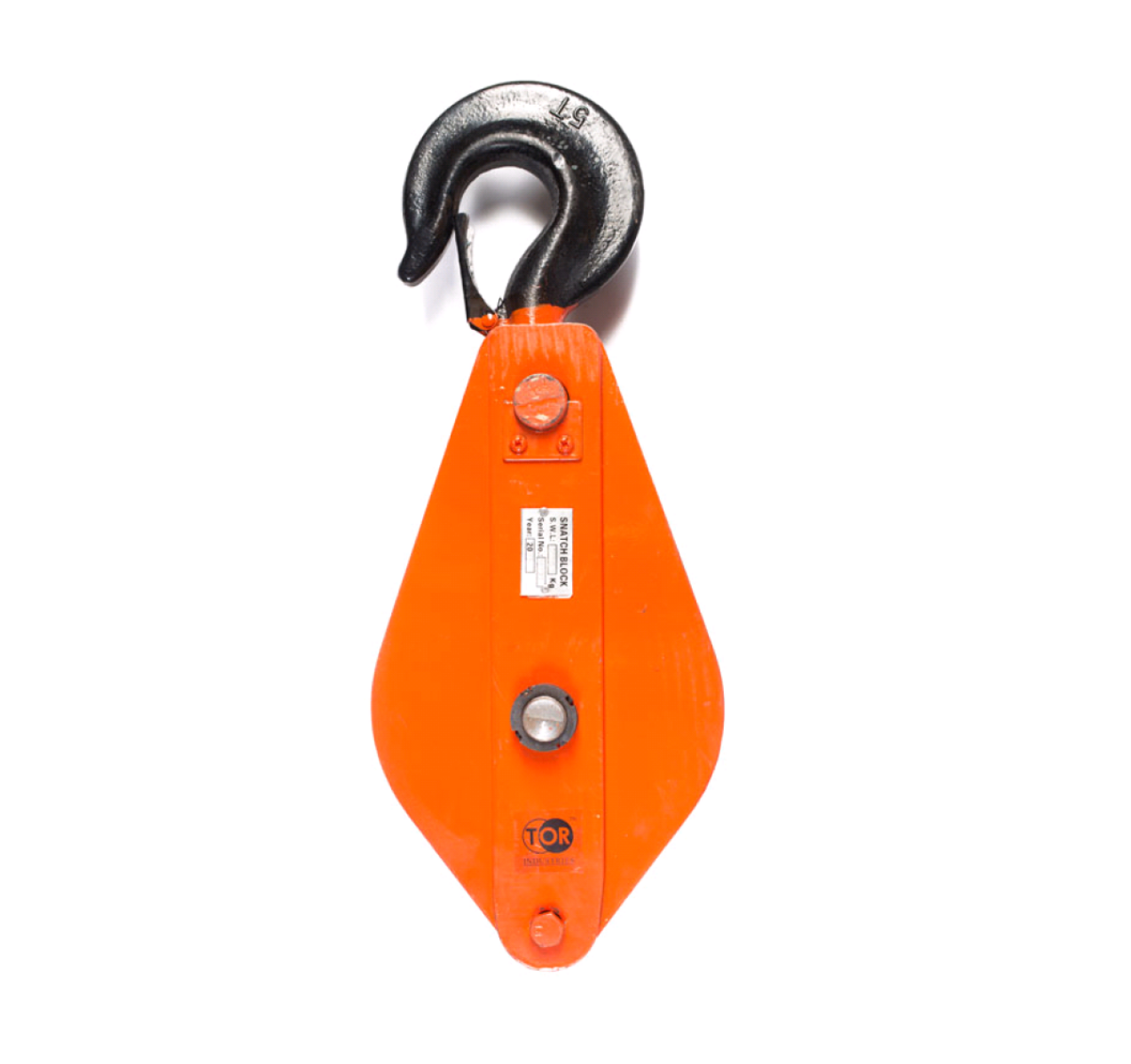 Блок монтажный трехрольный с крюком TOR 32 т Блок монтажный трехрольный с крюком TOR 32 т