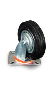 Колесо поворотное резина SC 55 125 мм (Y) Колесо поворотное резина SC 55 125 мм (Y)